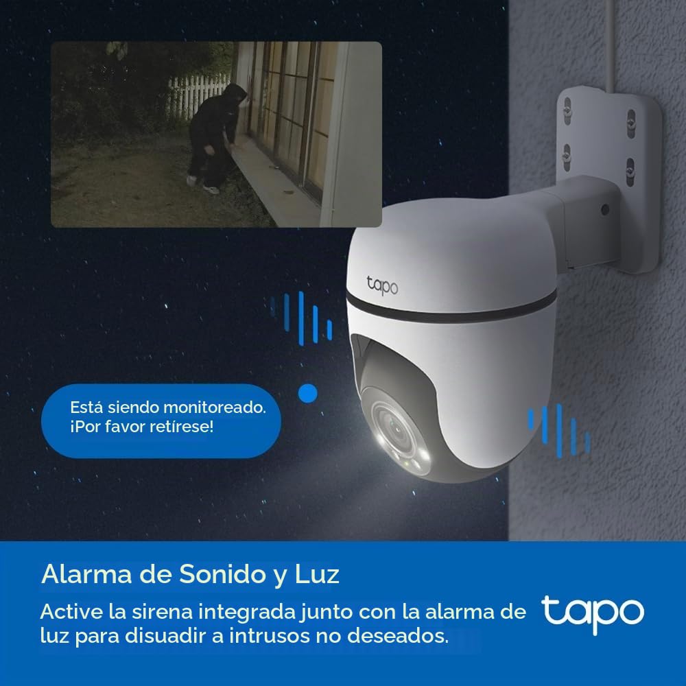 Amazon.com: TP-Link Tapo C510W Telecámara WiFi Esterno QHD 2K